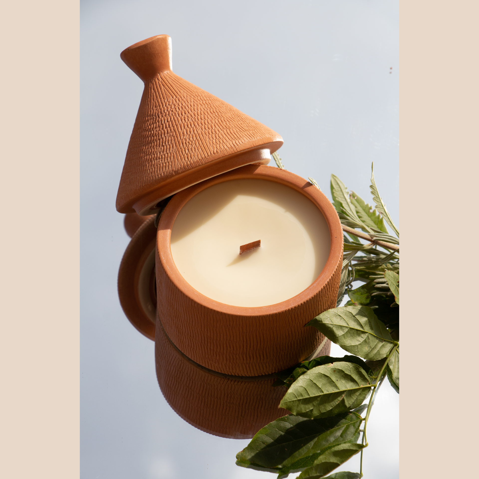 Tajine Candle in Terracotta - Rose Antique – MĪR Essenze